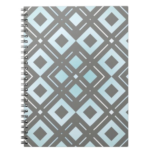 Kamelias geometrisches Muster 9 Notizblock (Vorderseite)