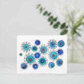 Kamelias Postkarte (Stehend Vorderseite)