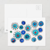 Kamelias Postkarte (Vorne/Hinten)