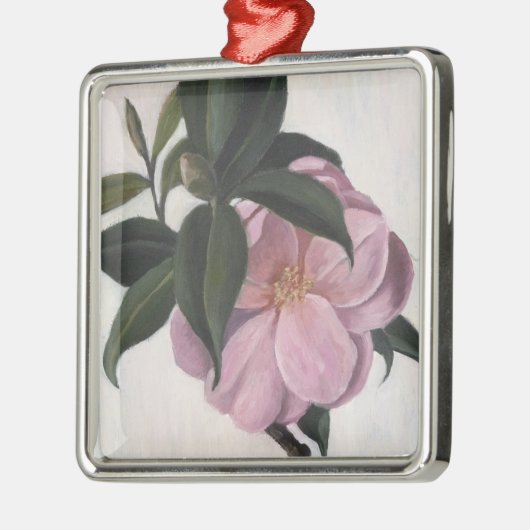 Kamelie 1998 silbernes ornament (Links)