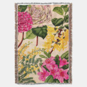 Kamelie, Forsythia, Rhododendron und Akazie Decke (Vorderseite Vertikal)