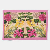 Kamelie, Forsythia, Rhododendron und Akazie Handtuch (Horizontal)