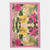 Kamelie, Forsythia, Rhododendron und Akazie Handtuch (Vertikal)