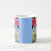 Kamelie, Forsythia, Rhododendron und Akazie Kaffeetasse (Mittel)