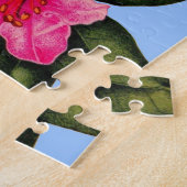 Kamelie, Forsythia, Rhododendron und Akazie Puzzle (Seite)