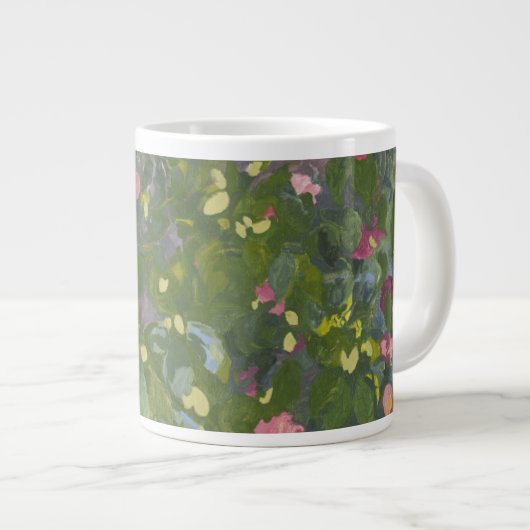 Kamelie in Blume 2014 Jumbo-Tasse (Vorderseite Rechts)
