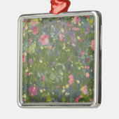Kamelie in Blume 2014 Silbernes Ornament (Links)