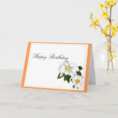 Kamelie Karte (Gelbe Blume)