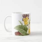 Kamelie, Narzisse, Panik von Redouté Kaffeetasse (Links)