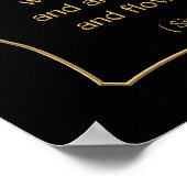 Kamelien-Blume und Bibelangebot aus Sirach 24: 21 Poster (Ecke)