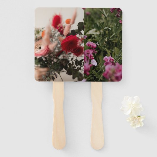 Kamelien Fächer (Vorne und Hinten)