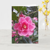 Kamelien im Park Karte (Gelbe Blume)
