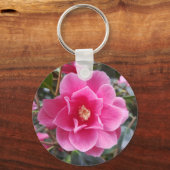 Kamelien im Park Schlüsselanhänger (Vorderseite)