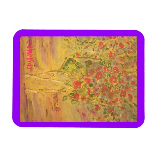 Kamelien Magnet (Horizontal)