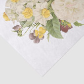 Kamelien, Narcissus, Pansy Seidenpapier (Ausschnitt)