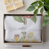 Kamelien, Narcissus, Pansy Seidenpapier (Geschenk)