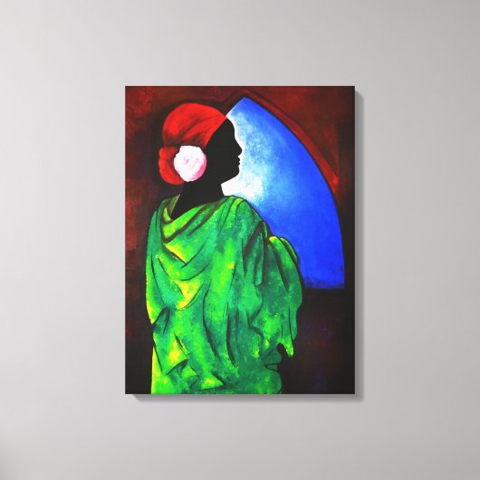 Kamelien Rose 2008 Leinwanddruck (Vorderseite)