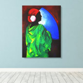 Kamelien Rose 2008 Leinwanddruck (Insitu (Holzboden))