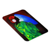 Kamelien Rose 2008 Magnet (Rechte Seite)