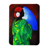 Kamelien Rose 2008 Magnet (Vertikal)