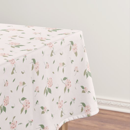 Kameliengarten Soft Pink Tischdecke (Beispiel)