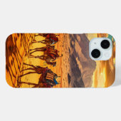 Kamelkarawane in der Wüste Case-Mate iPhone Hülle (Rückseite (Horizontal))