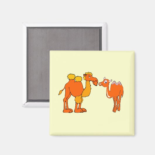 Kamelmagnet Magnet (Vorderseite/Rückseite)