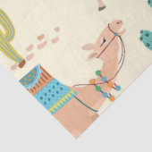 Kamelmuster, Kaktusmuster, Wüstendruck Seidenpapier (Ausschnitt)