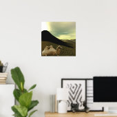 Kamelplakat Poster (Heimbüro)