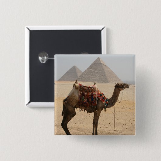 Kamelpyramiden Button (Vorne & Hinten)
