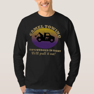 Kamelschleppen Retro Adult Humor Sprichwort T-Shirt