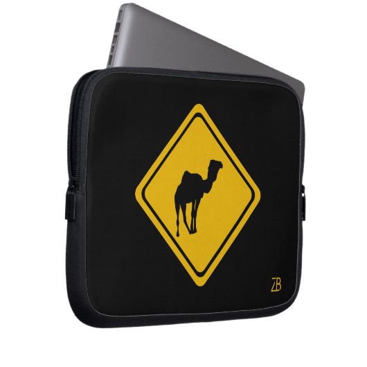 Kamelzeichen Laptopschutzhülle (Vorne Rechts)