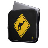 Kamelzeichen Laptopschutzhülle (Vorderseite Links)