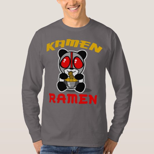 Kamen Ramen-lange Hülse T-Shirt (Vorderseite)