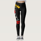 Kamen Ramen-Panda-Leggings Leggings (Vorderseite)