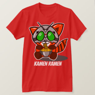 KAMEN RAMEN-RIESIGES ROTER PANDA-T-SHIRT T-Shirt