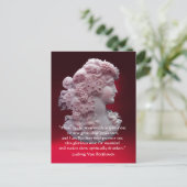 KAMEO ANTIQUE, KLEIN MIT GRABEN, WEINMUSIKQUOTE POSTKARTE (Stehend Vorderseite)