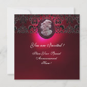 KAMEO, LADY UND GRAPEN WEIN PARTY AUSPROBIEREN EINLADUNG (Rückseite)