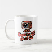 Kamera Aus, Seele An | Burnout mit Coffee Sass Kaffeetasse (Links)