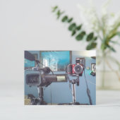 KAMERA-AUSRÜSTUNG #1 POSTKARTE (Stehend Vorderseite)