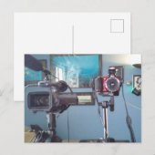 KAMERA-AUSRÜSTUNG #1 POSTKARTE (Vorne/Hinten)