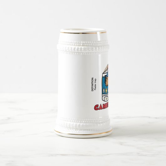 Kamera-Auto Stein Bierglas (Mittel)