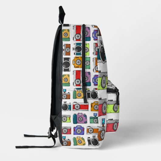 Kamera Bedruckter Rucksack (Links)