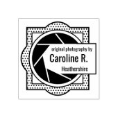 Kamera-Bild Personalisiert Fotograf-Briefmarke Gummistempel (Prägung)