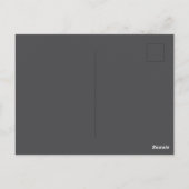 Kamera Candid-Fotograf Postkarte (Rückseite)