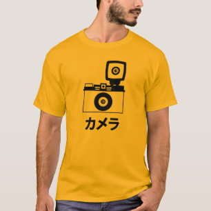 Kamera dem T - Shirt in der Katakana-(japanische