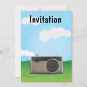 Kamera Einladung (Vorderseite)