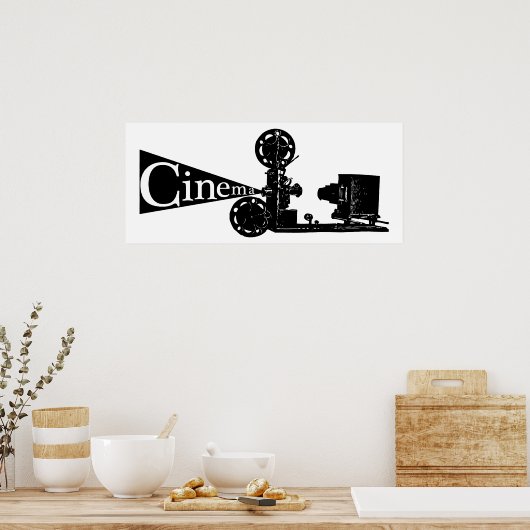 Kamera - Film 1 Poster (Küche)