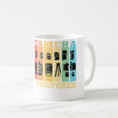 Kamera-Flüsterer Fotograf Fotografie Kaffeetasse (VorderseiteRechts)