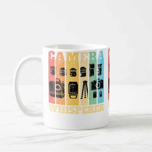 Kamera-Flüsterer Fotograf Fotografie Kaffeetasse (Links)